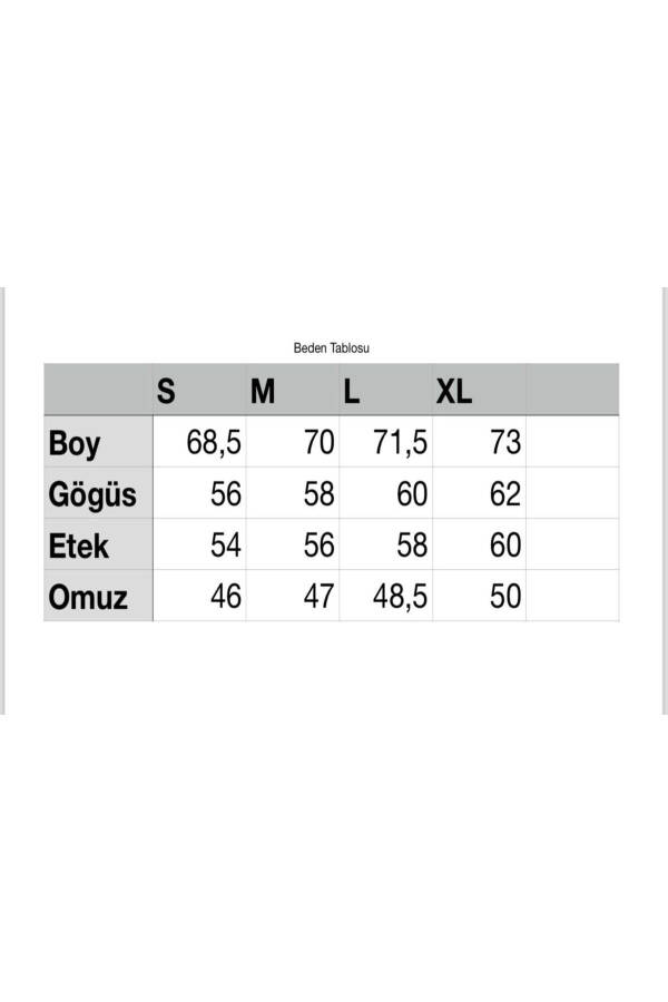 DERİ ŞİŞME MONT YENİ SEZON TREND CEP DETAYLI - 7