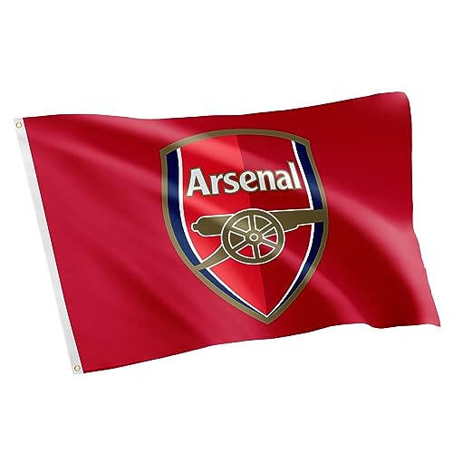 Desert Cactus Arsenal Flag FC Gunners Football Soccer 100% Polyester Indoor Outdoor 3x5 feet Banner (Flag A) - 1