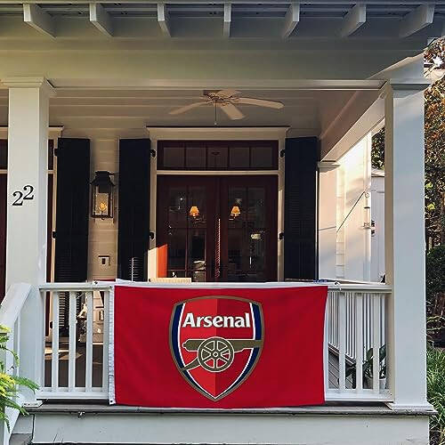 Desert Cactus Arsenal Flag FC Gunners Football Soccer 100% Polyester Indoor Outdoor 3x5 feet Banner (Flag A) - 7