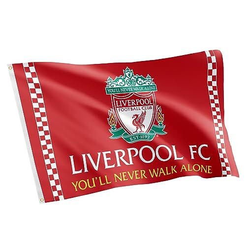 Desert Cactus Liverpool FC Flag Football Club Soccer 100% Polyester Indoor Outdoor 3x5 feet Flags (Flag G) - 1