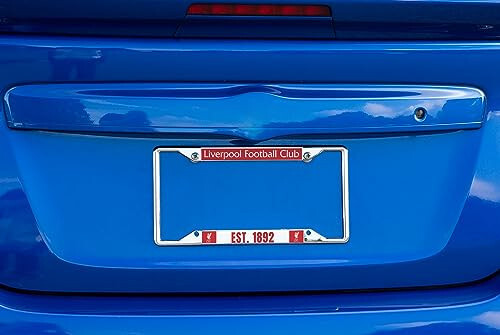 Desert Cactus Liverpool FC License Plate Frame Football Soccer Car Tag Holder for Front or Back of Car Officially Licensed Metal (Frame - Design 1) - 3