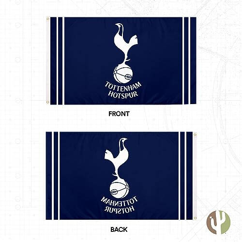 Desert Cactus Tottenham Hotspur Flag Football Soccer 100% Polyester Indoor Outdoor 3x5 feet Flags (Flag A) - 7