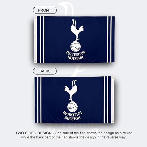 Desert Cactus Tottenham Hotspur Flag Football Soccer 100% Polyester Indoor Outdoor 3x5 feet Flags (Flag A) - 4