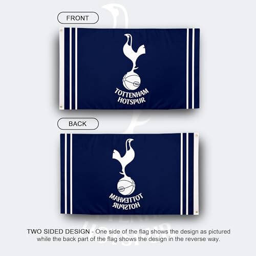 Desert Cactus Tottenham Hotspur Flag Football Soccer 100% Polyester Indoor Outdoor 3x5 feet Flags (Flag A) - 4