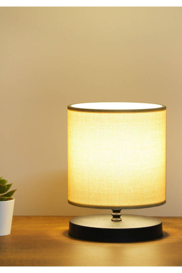 Design Lampshade Mini Size Desert Beige Fabric Shade - 1