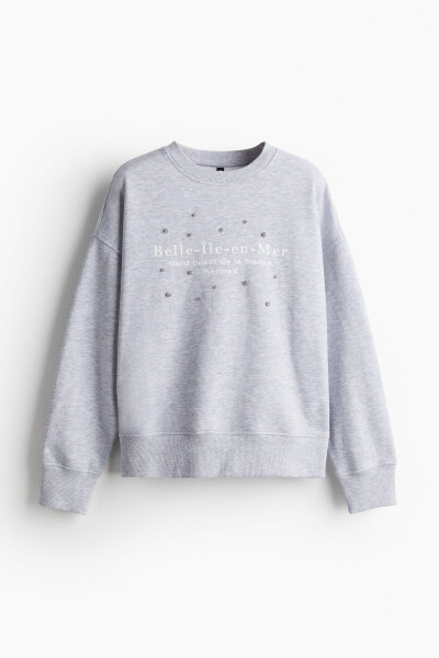 Detailed Oversize Sweatshirt - 3