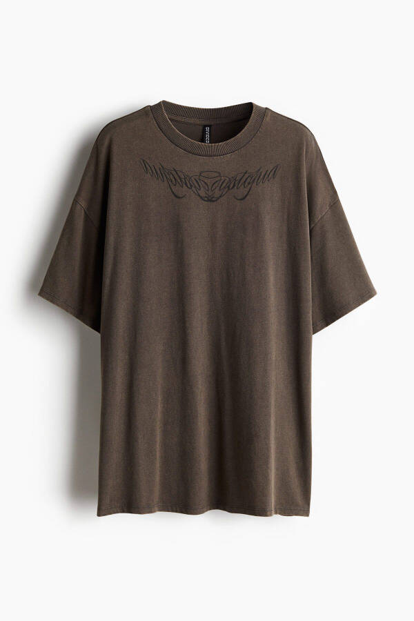 Detailed Oversized T-Shirt - 3