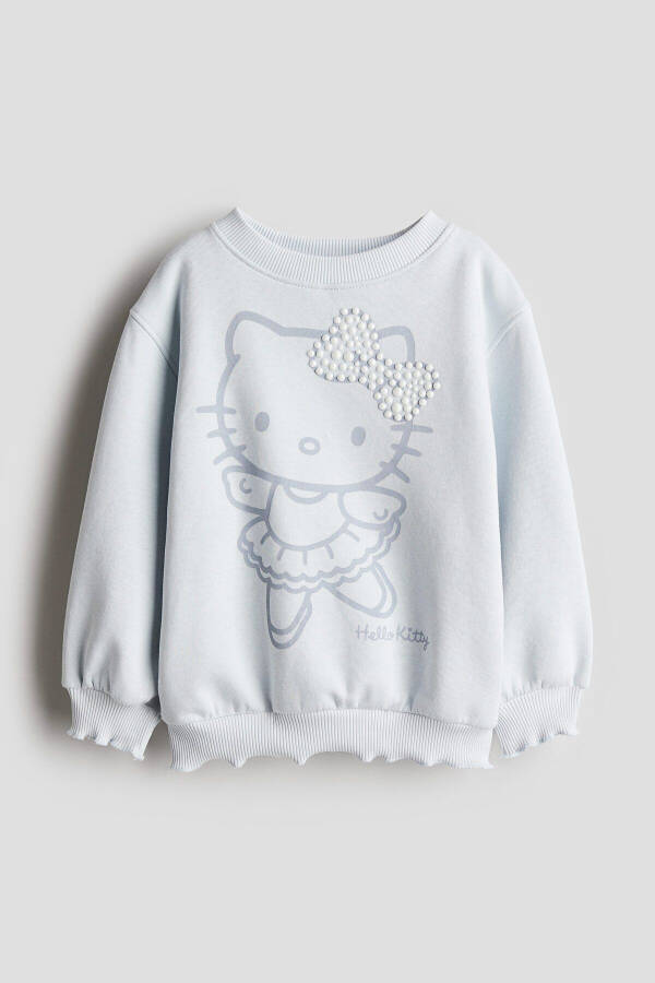 Detailed sweatshirt - 1