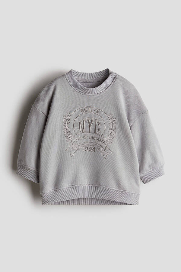 Detailed Sweatshirt - 1