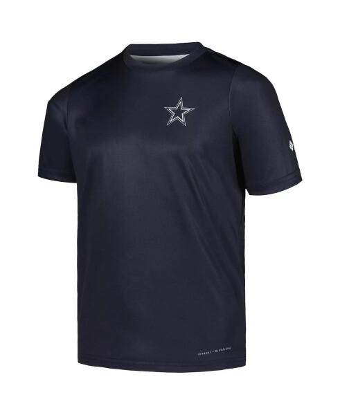 Детская футболка Dallas Cowboys Terminal Tackle Omni-Shade Navy Dc Collegi - 3