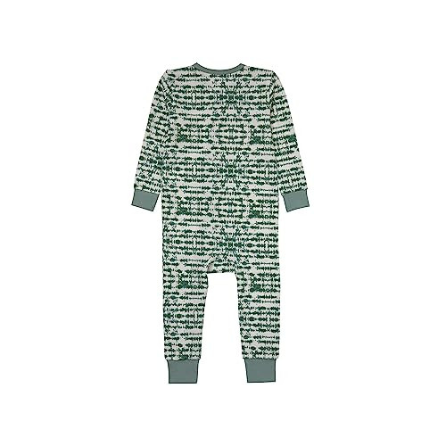 Детский комбинезон Hanes Baby Pure Comfort Organic, пижама для сна и игр для младенцев с длинным рукавом без ножек из хлопка, для мальчика и девочки - 26