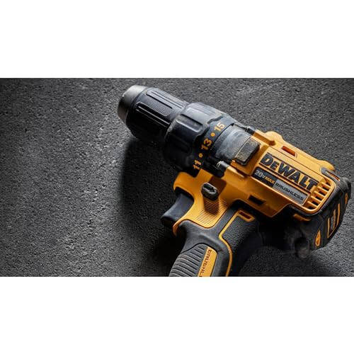 DEWALT 20V MAX Şarjlı Matkap-Tornavida, 1/2 İnç, 2 Hız, XR 2.0 Ah Pil ve Şarj Cihazı Dahil (DCD777D1) - 9