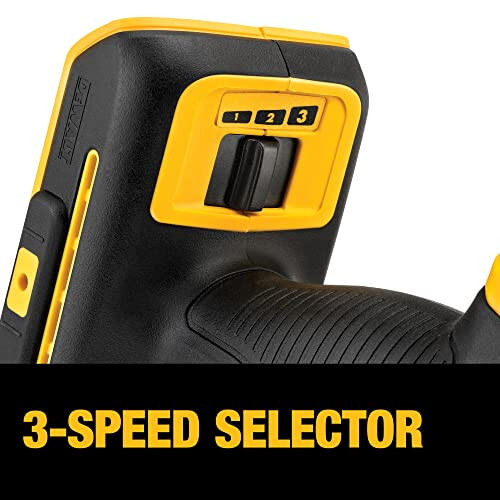 DEWALT 20V MAX XR Tebranishli Asboblar To'plami, 3 Tezlik (DCS356C1) - 4