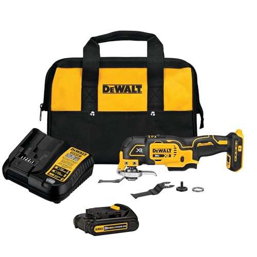 DEWALT 20V MAX XR Titreşimli Alet Seti, 3 Hızlı (DCS356C1) - 1