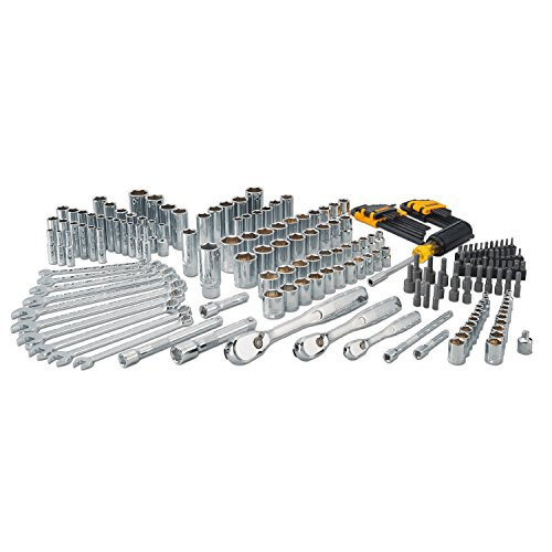 DEWALT Mechanics Tool Set, 1/4