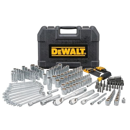 DEWALT Mechanics Tool Set, 1/4