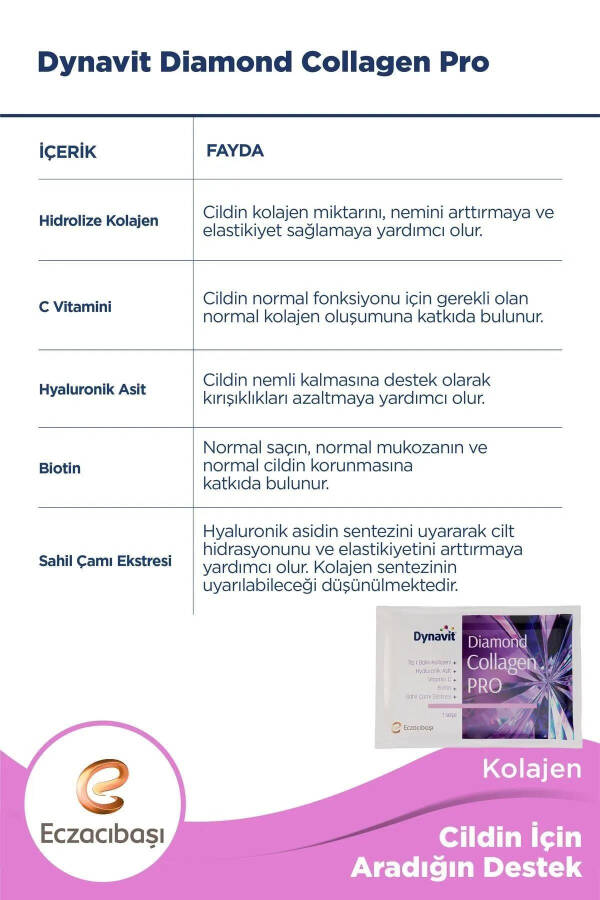 Diamond Collagen Pro 30 Saşe - 3