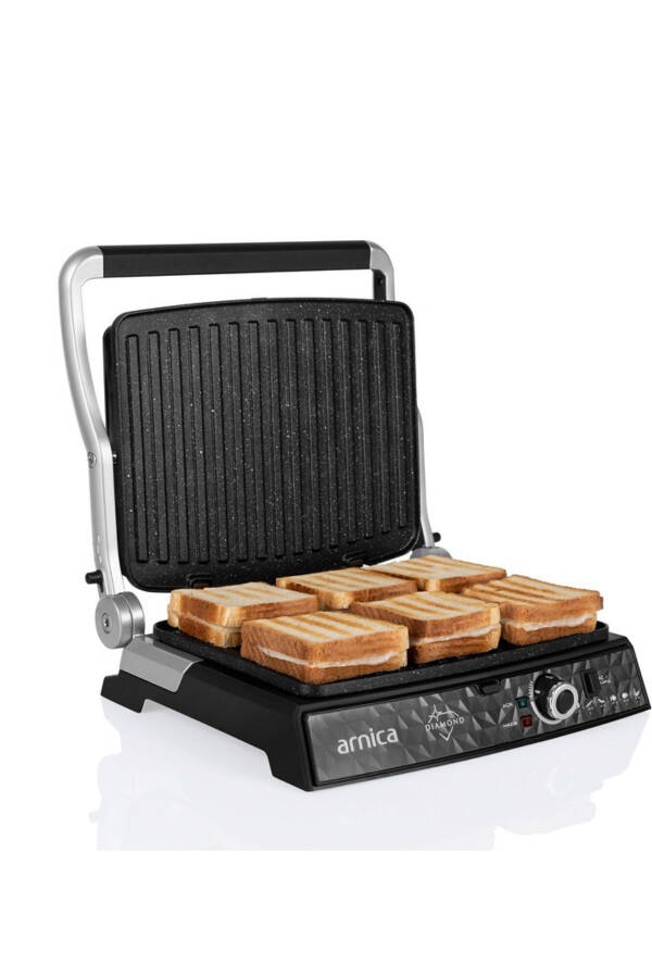 Diamond GH26251 Black 2000 W Granite Toaster - 8