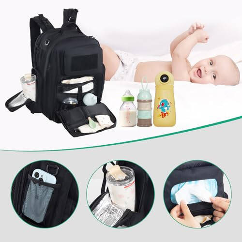 Diaper Bag Backpack for Dad - 7