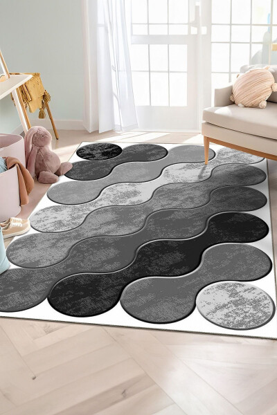 Digital Printed Four Season Washable Non-Slip Base Children's Carpet, Runner, Kitchen And Living Room Rug - 1