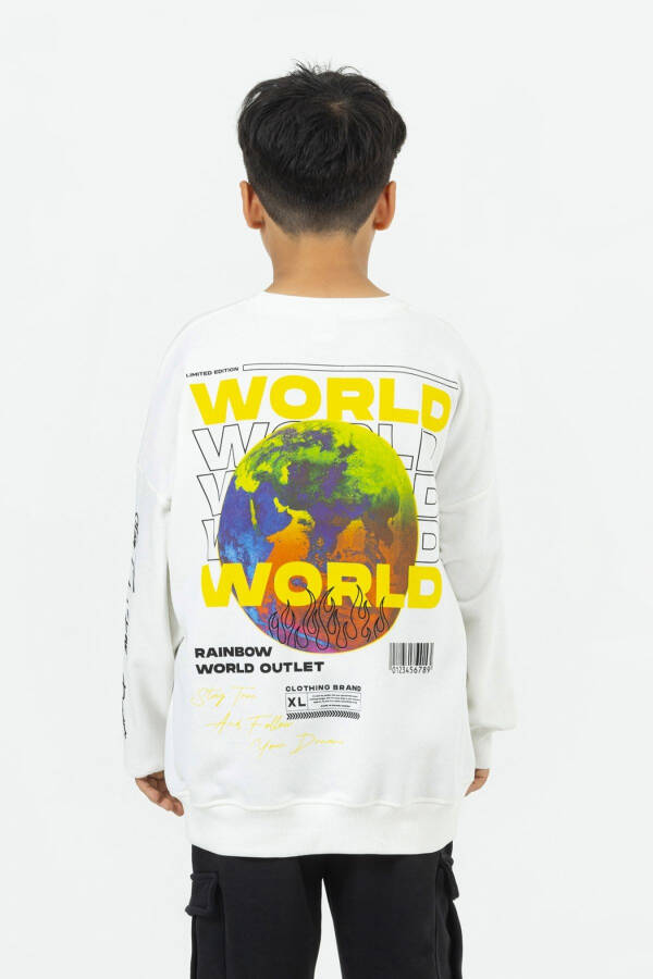 DIGITAL PRINTED MEN'S SWEATSHIRT - 5