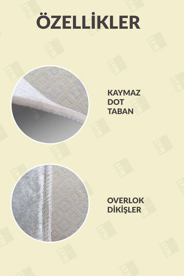 Dijital Baskılı Dört Mevsim Yıkanabilir Kaymaz Taban Çocuk Halısı, Yolluk, Mutfak Ve Salon Halısı - 9