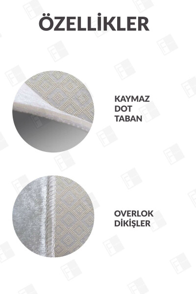 Dijital Baskılı Dört Mevsim Yıkanabilir Kaymaz Taban Çocuk Halısı, Yolluk, Mutfak Ve Salon Halısı - 14