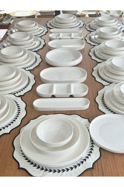 Dinnerware Set Breakfast Set 67 Pieces 12 Person Modern Simple - 1