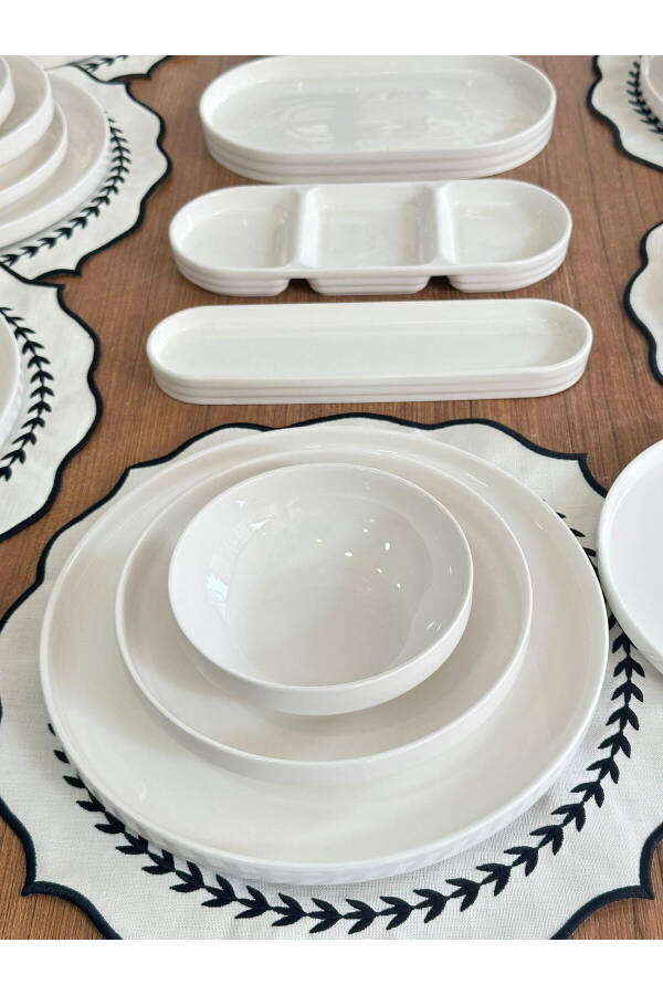 Dinnerware Set Breakfast Set 67 Pieces 12 Person Modern Simple - 2