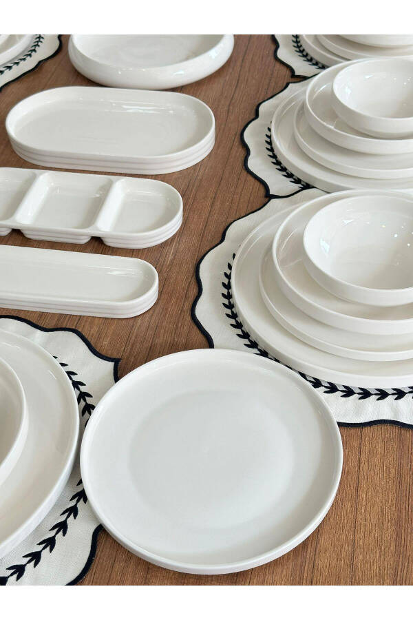 Dinnerware Set Breakfast Set 67 Pieces 12 Person Modern Simple - 3