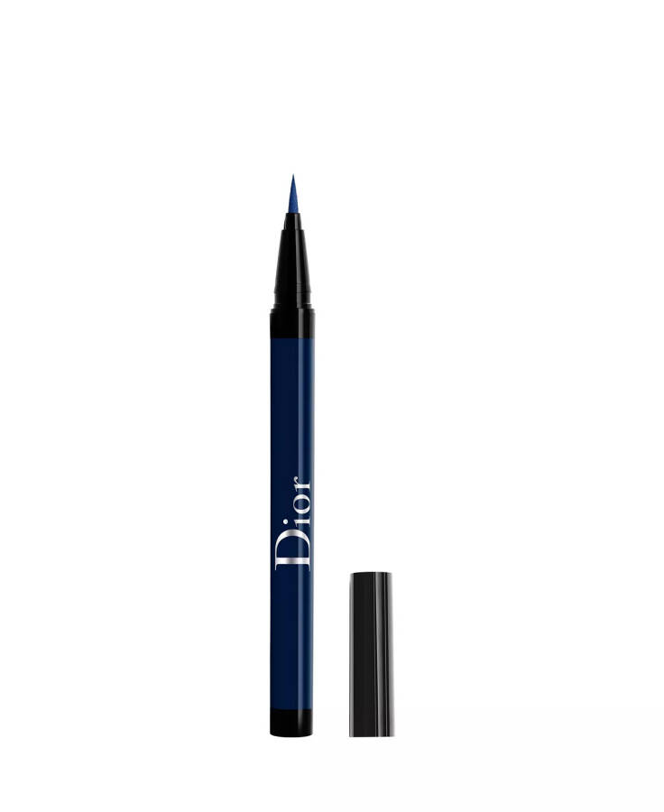 Diorshow Sahne Üzerinde Su Geçirmez Sıvı Eyeliner 296 Mat Denim (Mat denim mavisi) - 1