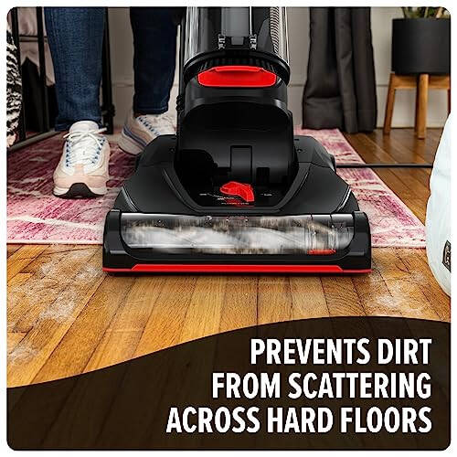 Dirt Devil Multi-Surface Total Pet+ Upright Bagless Vacuum Cleaner Machine, with Pet Tool Kit, for Carpet and Hard Floor, Powerful Suction with Extended Filtration, UD76400V, Black - 5