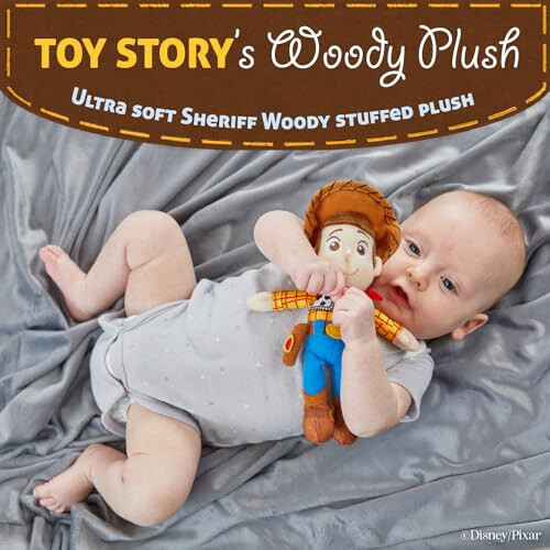 Disney Bebek Oyuncak Hikayesi Büyük 8” Peluş Oyuncak Woody - 32