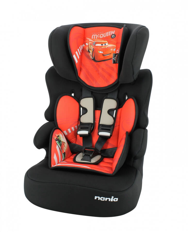 Disney Double Cushioned 9-36kg Car Seat - Cars - 2