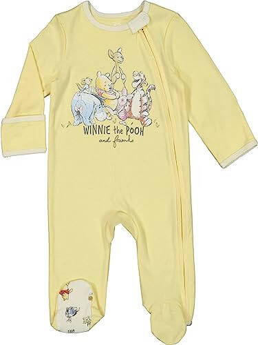 Disney Winnie The Pooh, Lion King, Pixar Monsters Inc. Baby Sleep N' Play Coverall Bib Blanket and Burp Cloth 4 Piece Set - 24