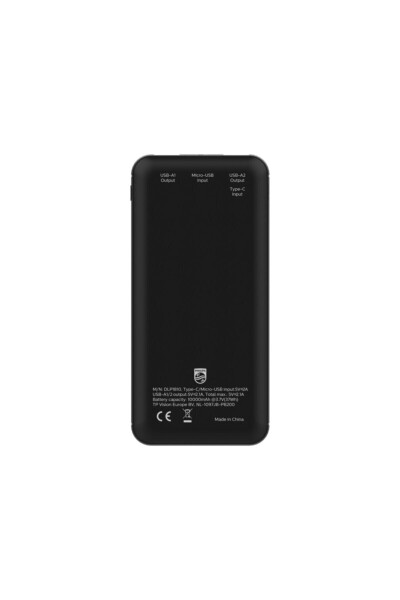 DLP1810NB 10 000 mA soat Power Bank Qora (2 chiqish) - 3