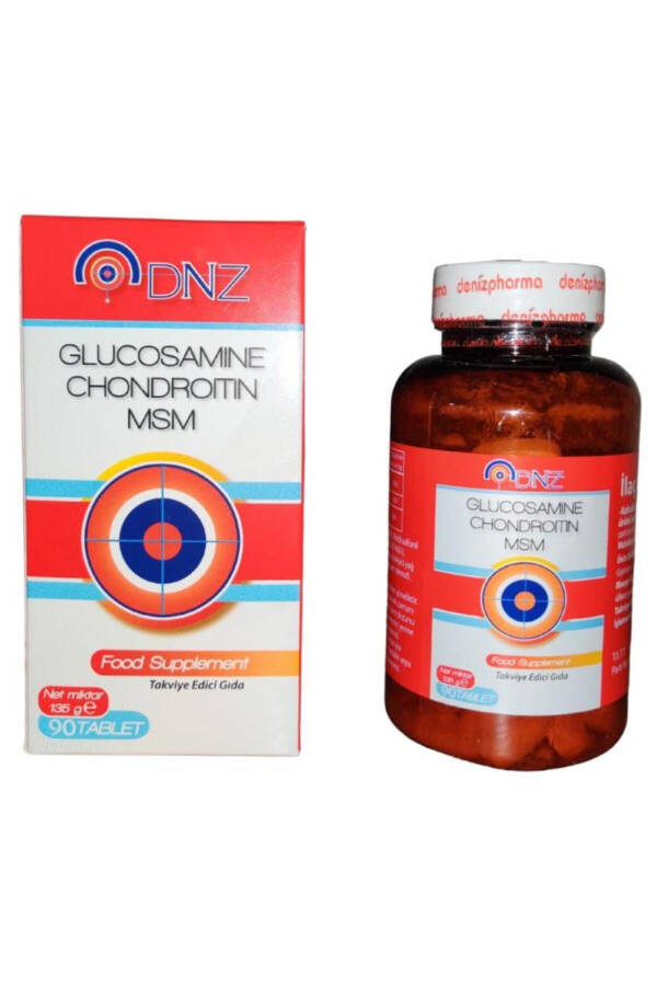 Dnz Glucosamine Chondroitin Msm 90 Tablets - 2