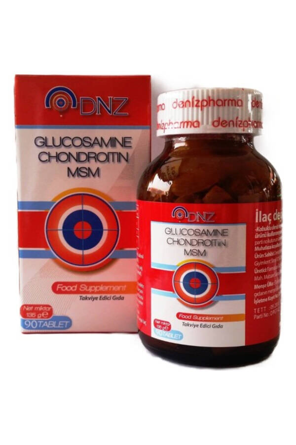 Dnz Glukozamin Kondroitin Msm 90 Tablet - 3