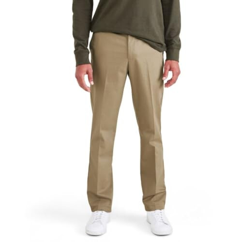 Dockers Men's Slim Fit Signature Iron Free Khaki With Stain Defender Pants - 1