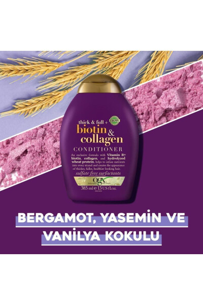 Dolgunlaştırıcı Biyotin & Kolajen Sülfatsız Şampuan 385 ml - 6