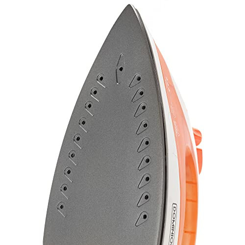 Dominion Steam Iron for Clothes With Non-Stick Soleplate, Lightweight 1200W Clothes Iron With Adjustable Thermostat Control, Self Clean, Pivoting Cord, and Steam/Dry/Spray Functions, Coral - 5