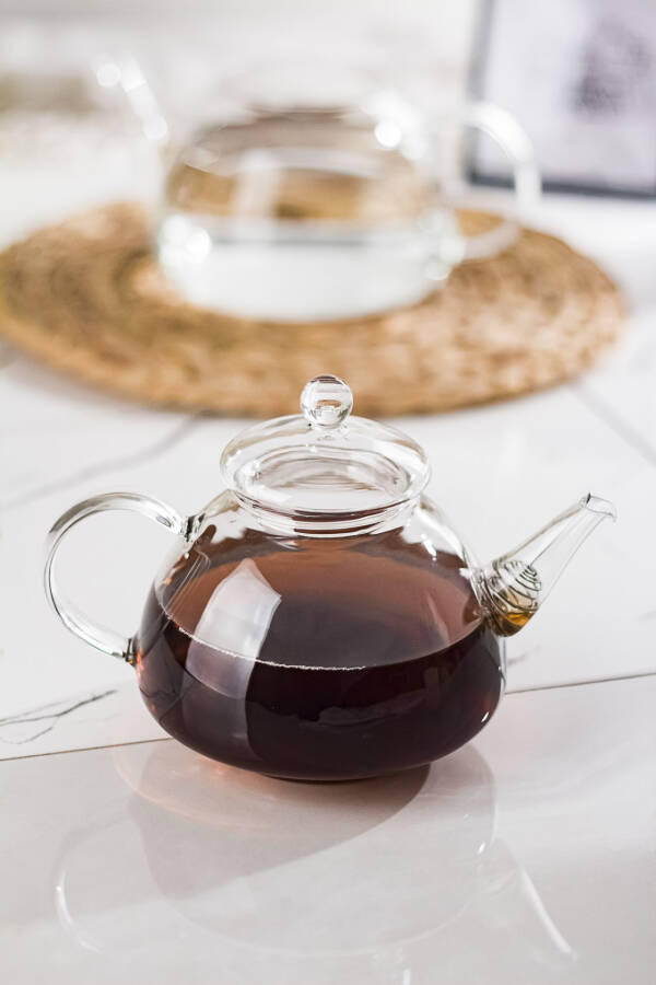 Dore Heat-Resistant Borosilicate Glass Teapot 750 / 1300 ML - 3