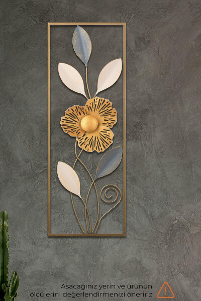 Doreart Orchid Metal Wall Art, Home Office Wall Panel - 2