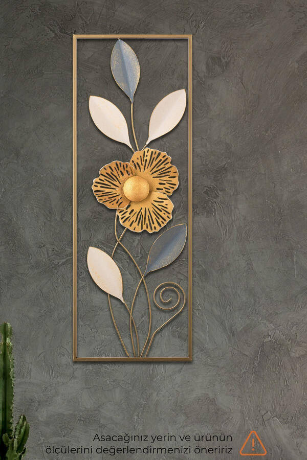 Doreart Orchid Metal Wall Art, Home Office Wall Panel - 2