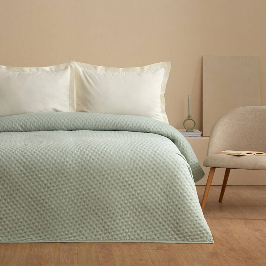 Double Bedspread Sage 200x220 - 19