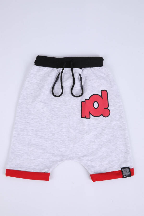 Double Leg Baby Boy Trousers Silver 35036 - 14