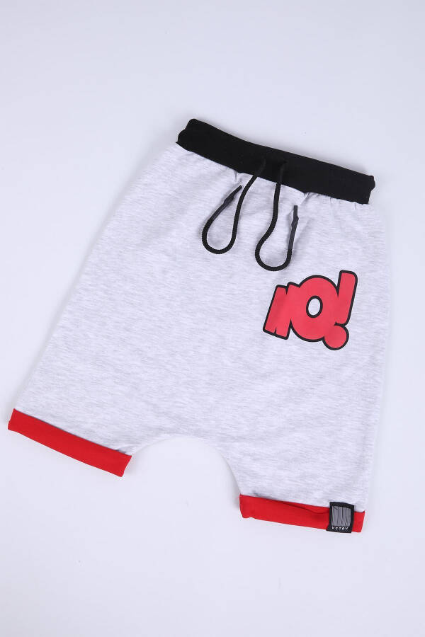 Double Leg Baby Boy Trousers Silver 35036 - 15