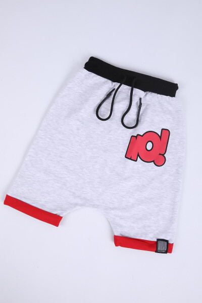 Double Leg Baby Boy Trousers Silver 35036 - 11