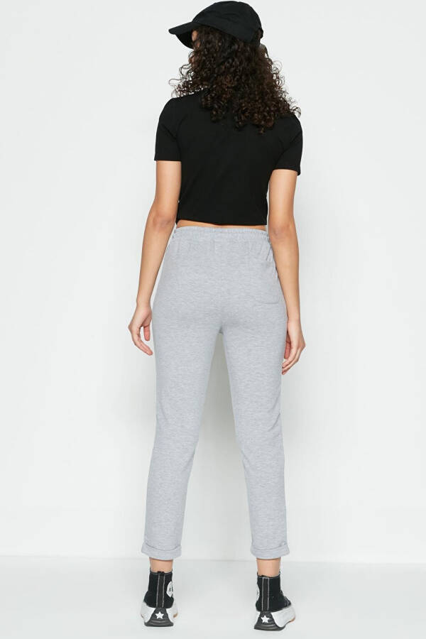 Double Leg Sweatpants 738 Grey - 3