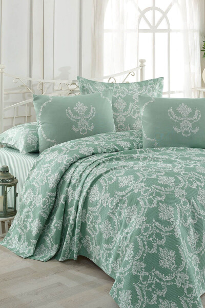 Double Printed Duvet Set Pure Aquamarine - 2